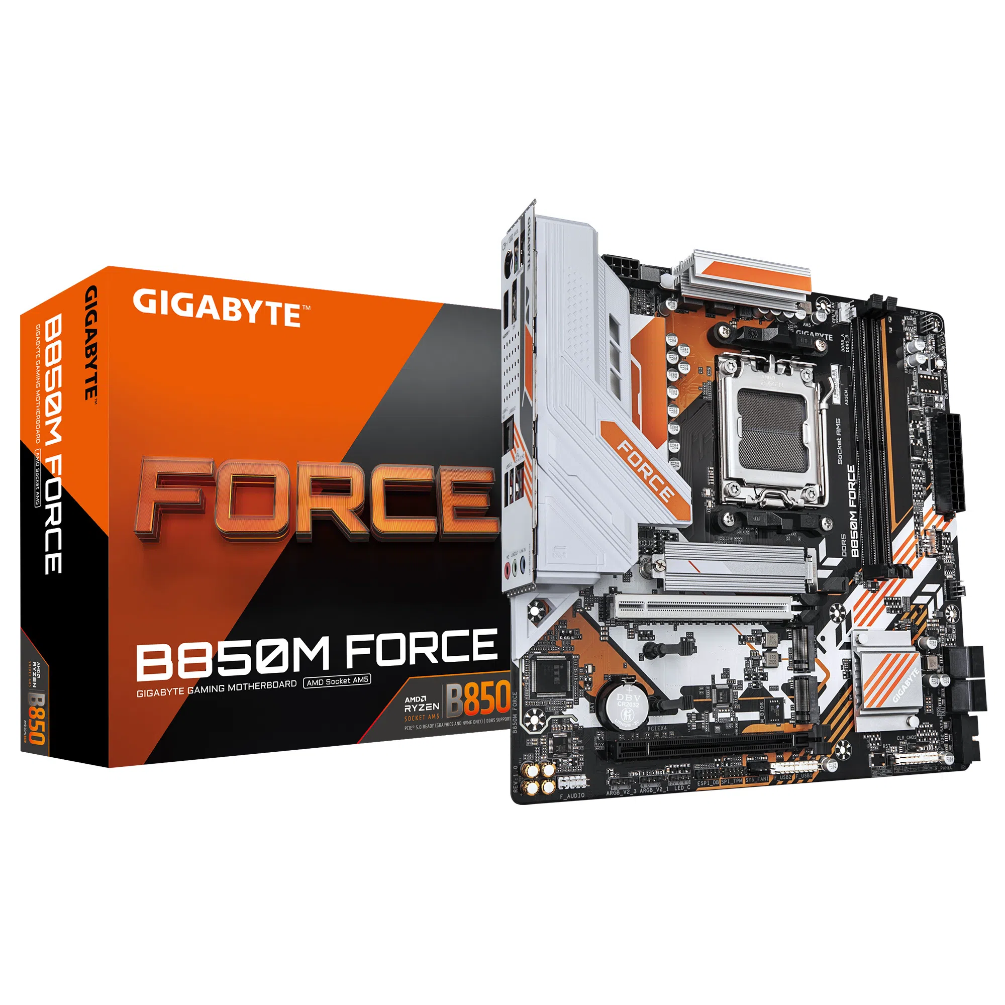 Gigabyte B850M Force DDR5 M.2 HDMI DP mATX AM5 Anakart