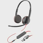 Poly Blackwire 3325 USB Stereo Mikrofonlu Kulaklık