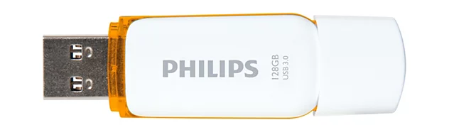 Philips Snow 128GB USB 3.0 Flash Bellek Turuncu (FM12FD75B/00)