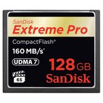 SanDisk Extreme Pro CF 160MB/s 128 GB VPG 65, UDMA 7