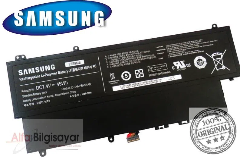 Orjinal Samsung NP530U3B SAMSUNG NP530U3B Batarya Samsung Pil