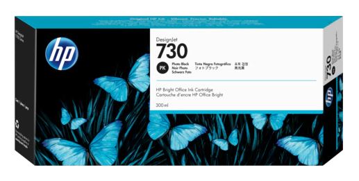 HP P2V73A (730) FOT SIYAHI 300 ML KARTUS