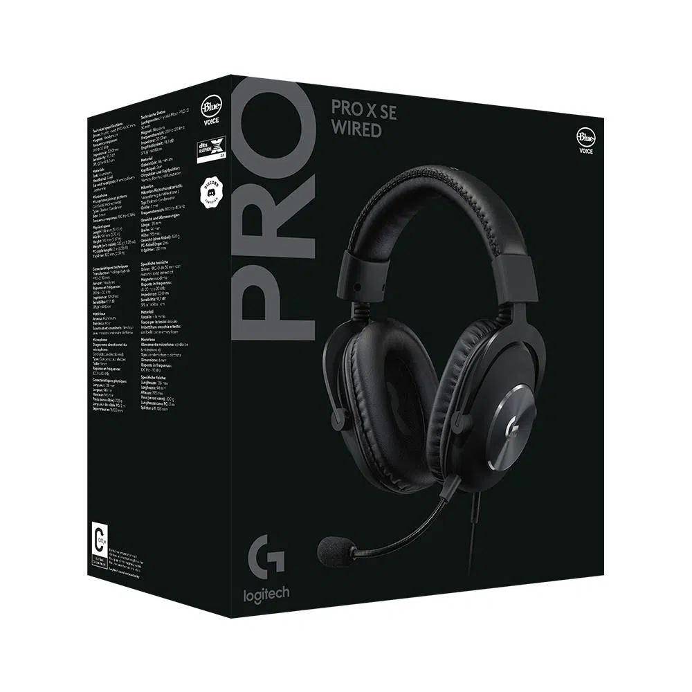 Logitech G PRO X SE Kablolu Gaming Kulaklık (981-001470)