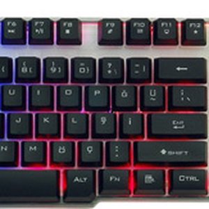 FRISBY FK-G508QU Q MM IŞIKLI KLAVYE SİYAH