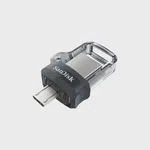 SanDisk Ultra Dual Drive m3.0 64GB USB-A Mikro USB Flash Bellek