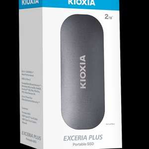 2TB KIOXIA EXCERIA PLUS G2 USB 3.2 1050/1000 MB/s LXD10S002TG8