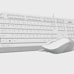 A4-Tech Kablolu Set Beyaz (F1010-B)