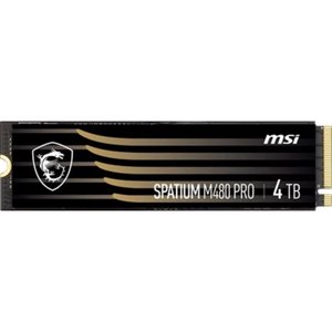 4TB MSI SPATIUM M480 PRO NVME M.2 SSD 
