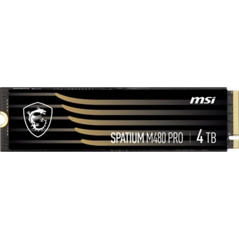 4TB MSI SPATIUM M480 PRO NVME M.2 SSD