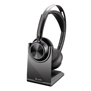 Poly Voyager Focus 2 Mik. Stereo Kulaklık (+Stand)