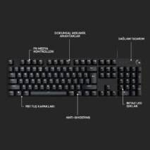 LOGITECH G413 SE KEYBOARD 920-010556
