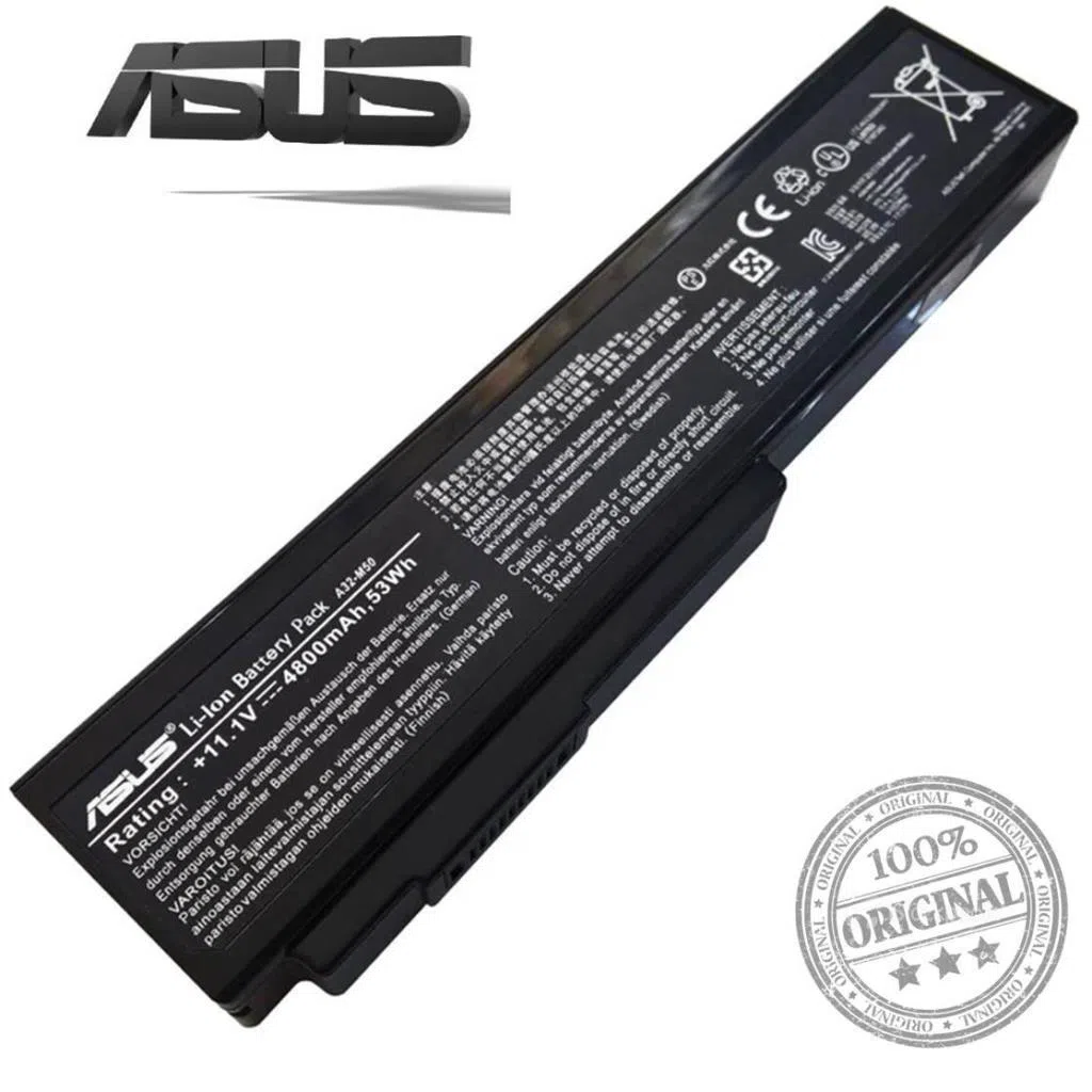 Asus A32-M50, A32-N61, A32-X64, A32-H36 Batarya Laptop Asus Pili