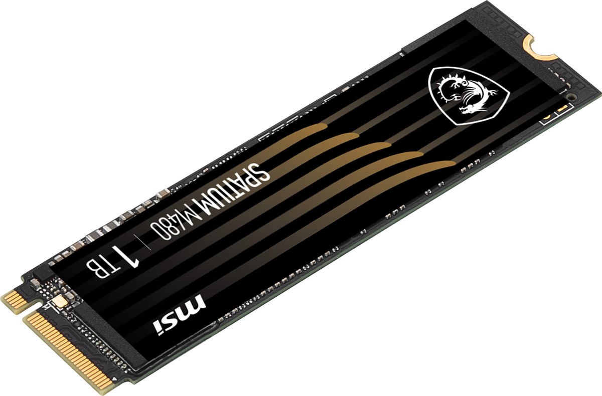 1TB MSI SSD SPATIUM M480 PRO PCIE 4.0 NVME M.2 7400/6000MB/s