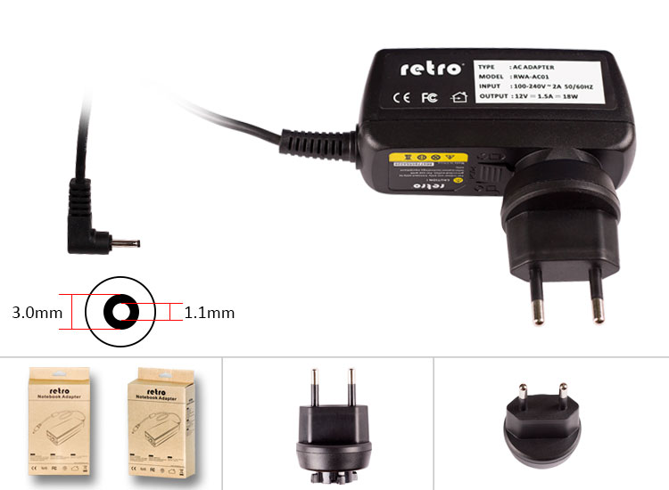 RETRO Acer Iconia Tab 18W Tablet Adaptörü RWA-AC01
