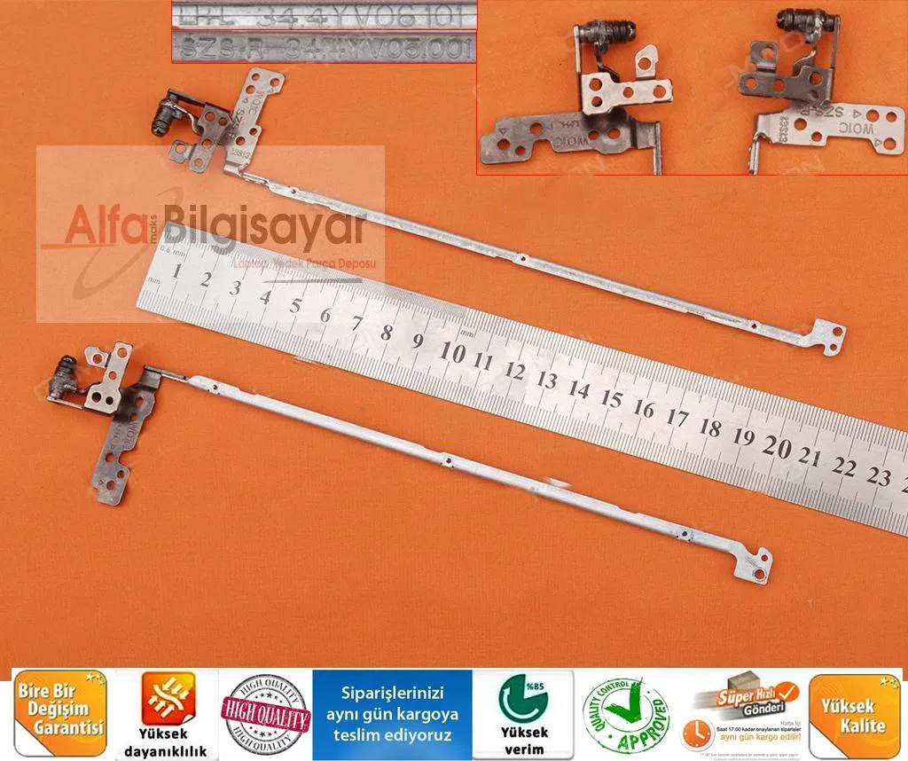 Hp 430 G1 34.4Yv05.001 MENTEŞE TAKIMI SAĞ SOL A++ ORJINAL