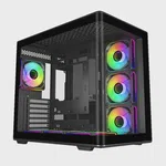 Cooler Master Elite 600 ARGB Siyah ATX Kasa (PSU'suz)