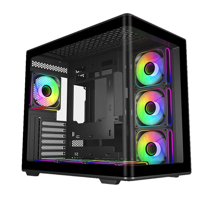 Cooler Master Elite 600 ARGB Siyah ATX Kasa (PSU'suz)