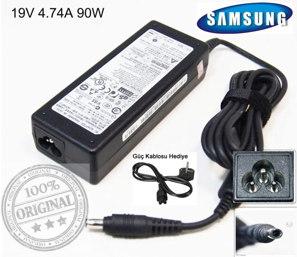 Samsung NP300E5C-S0BTR Orjinal Adaptör Şarj Cihazı