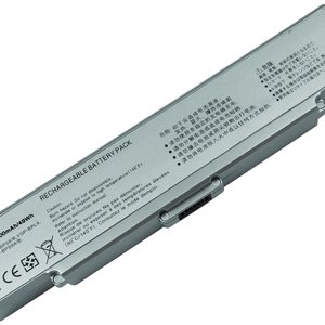 RETRO Sony Vaio VGP-BPS9, VGP-BPS10 Notebook Bataryası - Silver