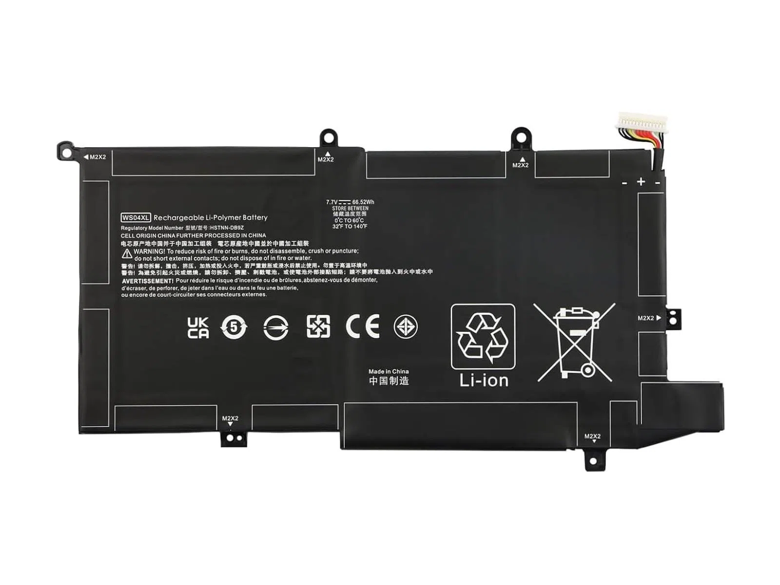 RETRO HP Spectre 14-ea0000 x360, WS04XL Notebook Bataryası