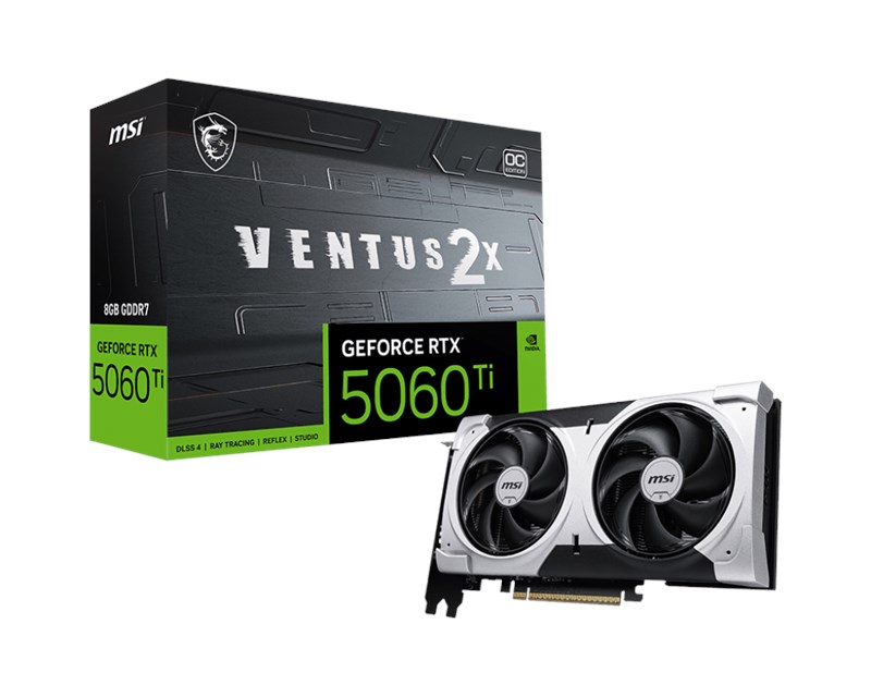MSI VGA RTX 5060 TI 8G VENTUS 2X PLUS