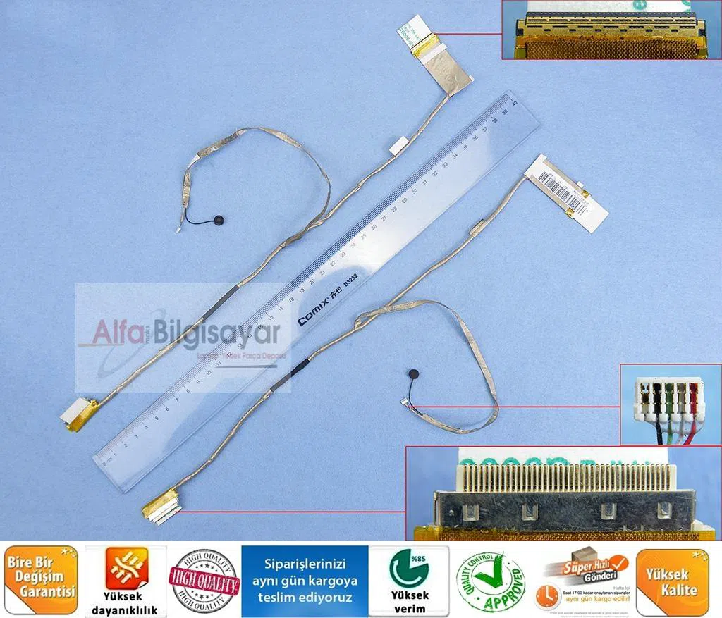 Asus N55 Serisi, N55SF, N55SL, N55S8   data kablo lcd