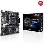 ASUS PRIME A520M-K AMD A520 AM4 DDR4 440