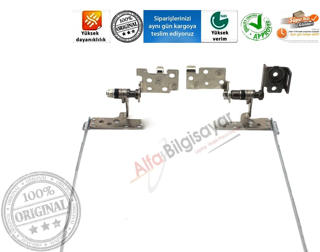 Lenovo p580 20184 menteşe takımı sağ sol Orjınal