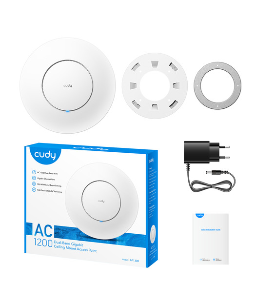 CUDY AC1200 WiFi Gigabit Access Point
