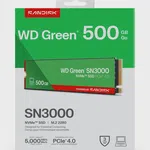 WD Green SN3000 500GB M.2 NVMe SSD (5000/4100)