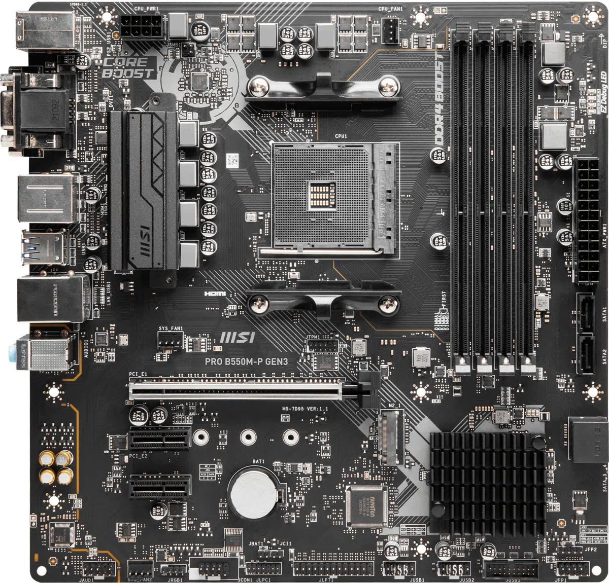 MSI PRO B550M-P AM4 AMD Micro ATX Anakart
