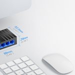 CUDY 5-Port Gigabit Metal  Switch