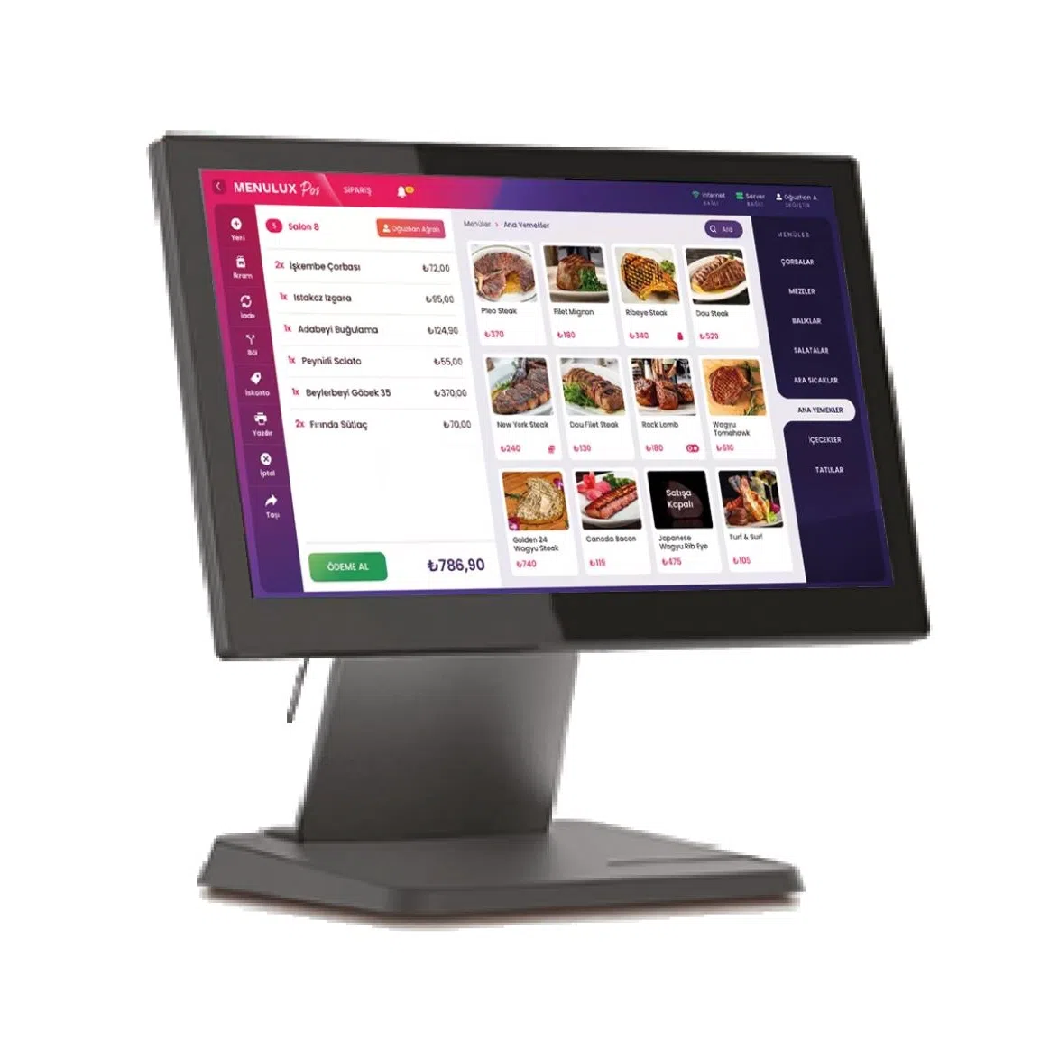 SPENTA SP-185I-I5 I5 5.N 8GB 128GB SSD 18.5" DOKUNMATIK W11 POS PC