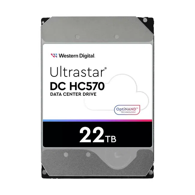 WD Ultrastar DC HC570 22TB 3.5 inç Enterprise Disk (0F48155)