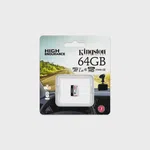Kingston 64GB microSDHC Endurance 95R/30W C10 A1 UHS-I Card Only