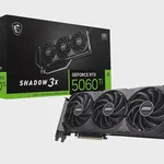 MSI VGA RTX 5060 TI 8G SHADOW 3X OC CLSC