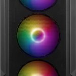 MSI MAG FORGE M100R 4X120mm ARGB mATX GAMING KASA