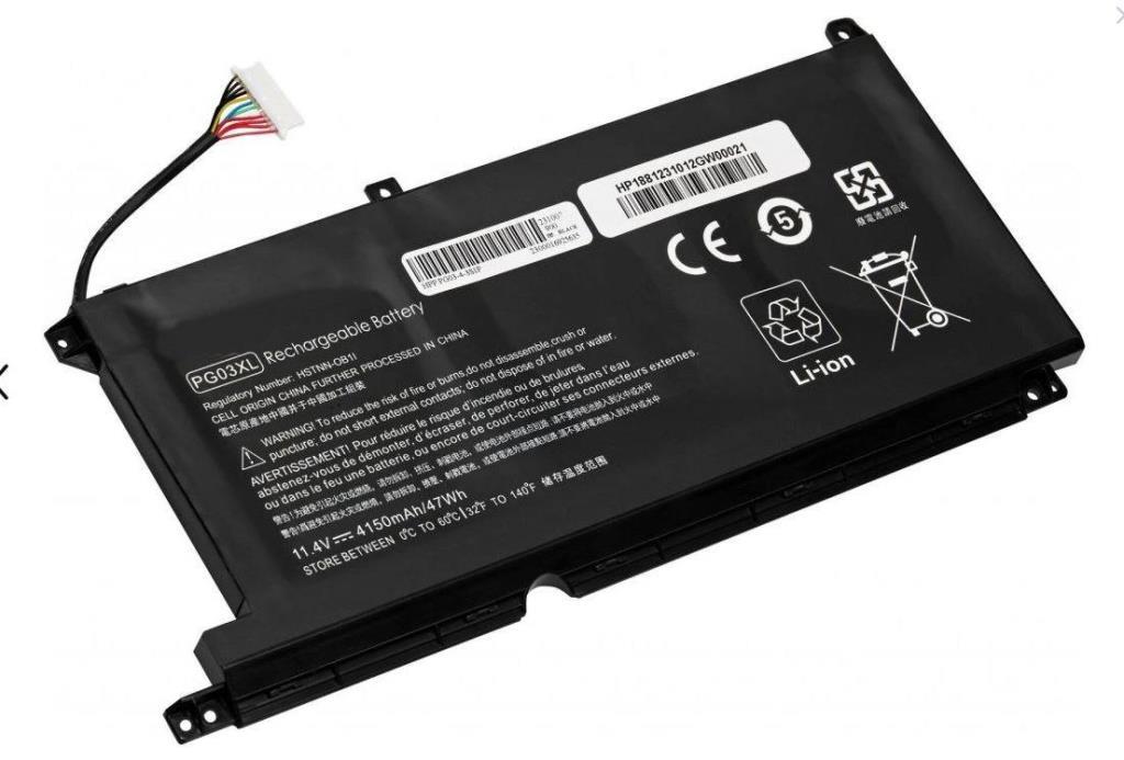 Hp Pavilion Pg03Xl Pg03 X360 15-AP 15-Ec 16-A 15-DK Batarya Pil