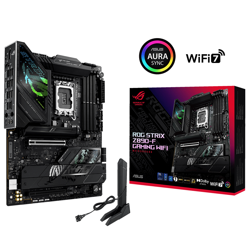 ASUS ROG STRIX Z890-A GAMING WIFI DDR5 5XM2 USB3.2 RGB LAN ATX