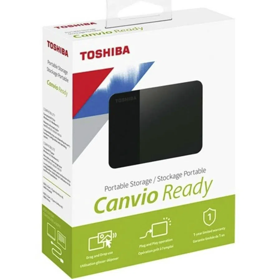 Toshiba Canvio Ready 1TB USB 3.0 Taşınabilir Disk