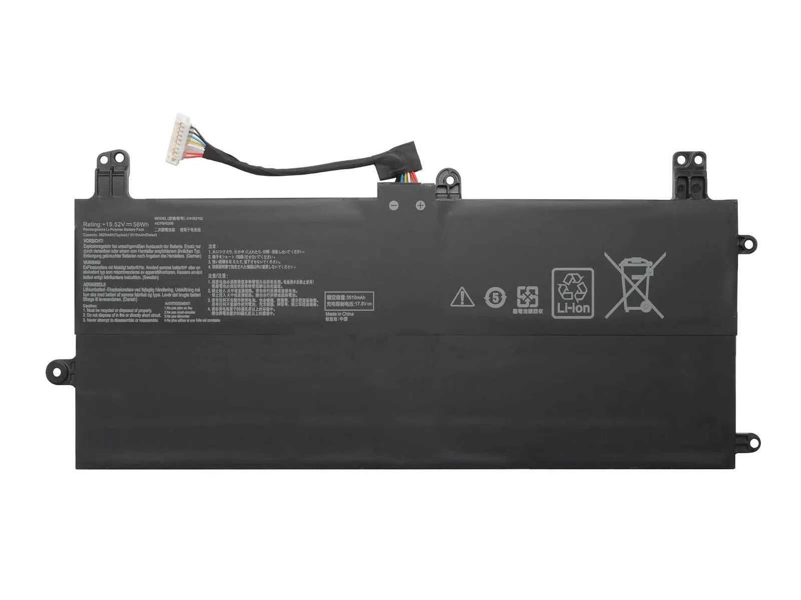 RETRO Asus C41N2102 Notebook Bataryası