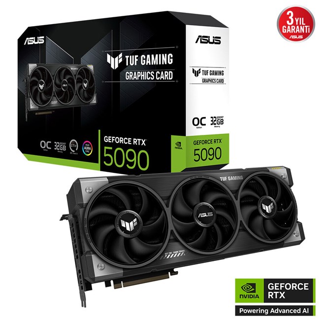 Asus GeForce RTX5090 32GB Tuf Gaming OC GD7 512B