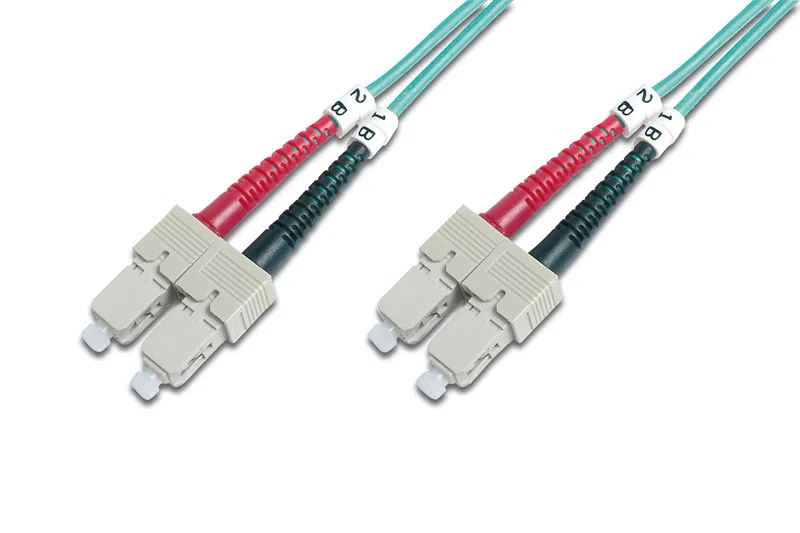 Digitus Fiber Optik Multimode Patch Kablo Mavi (1m)