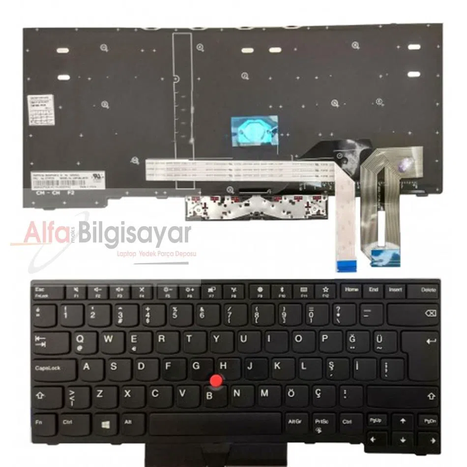 Lenovo 20KN, 20KQ, 20L7, 20L8, Klavye Tuş Takımı Q-türkçe
