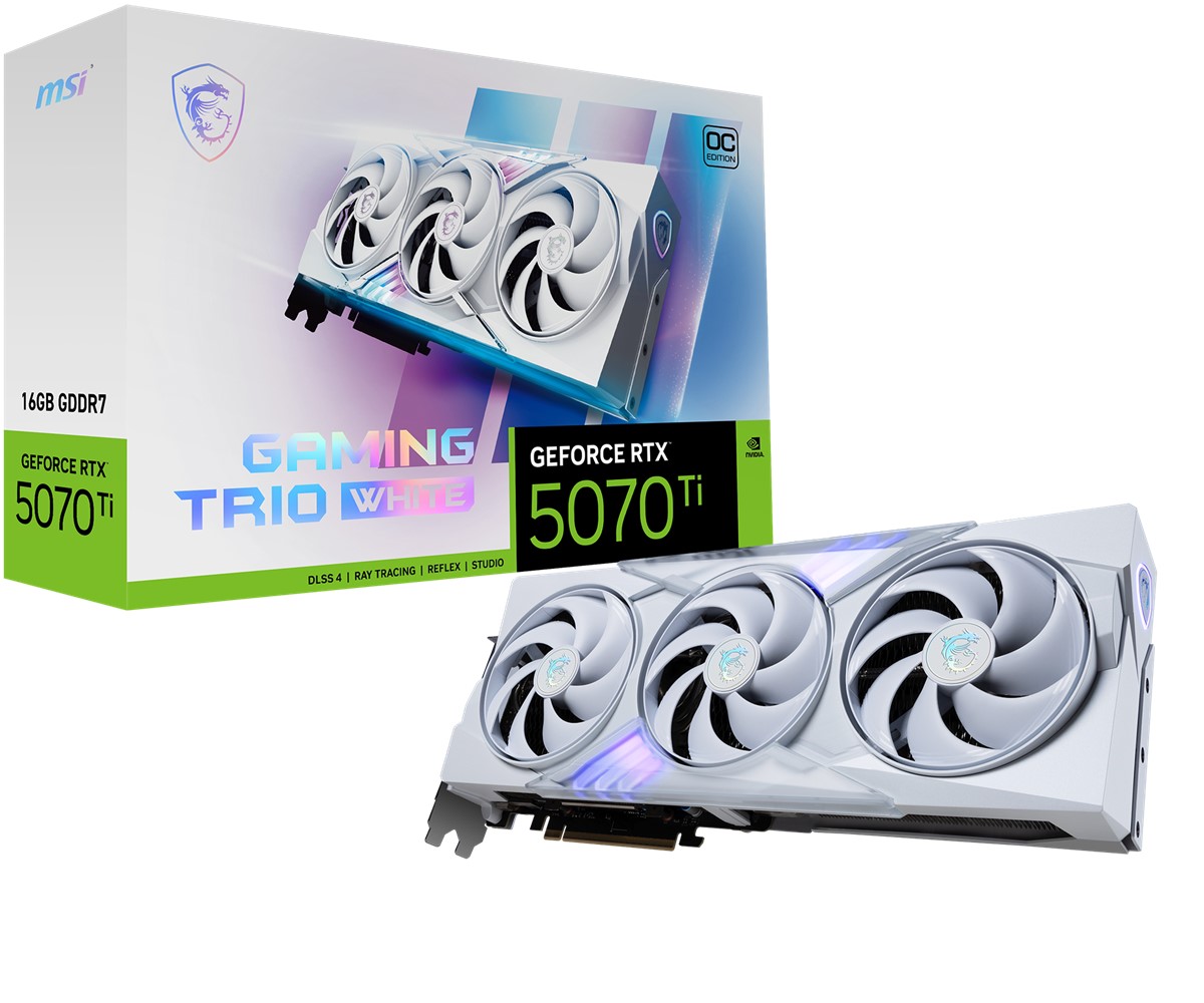 MSI VGA RTX 5070 TI 16G GAMING TRIO OC W