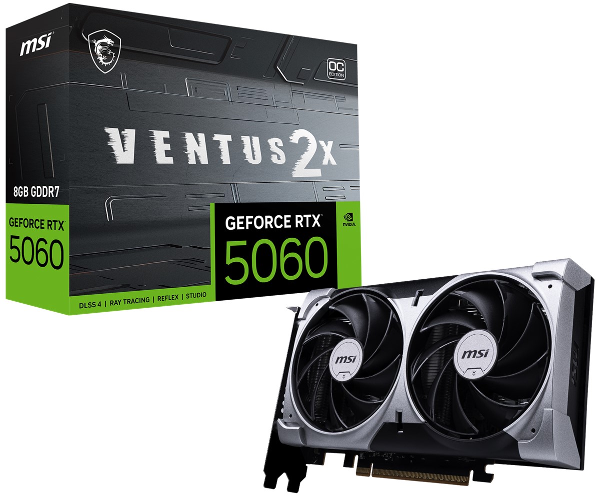 MSI GEFORCE RTX 5060 8G VENTUS 2X OC 128BİT