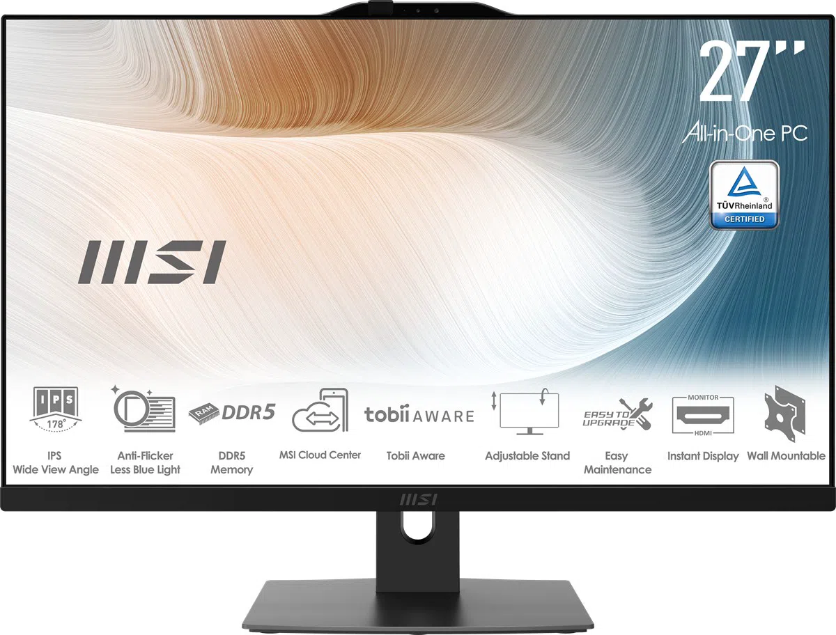 MSI Modern AM272P 27" Core Ultra 7 FreeDOS All-in-One (1M-1094XEU)