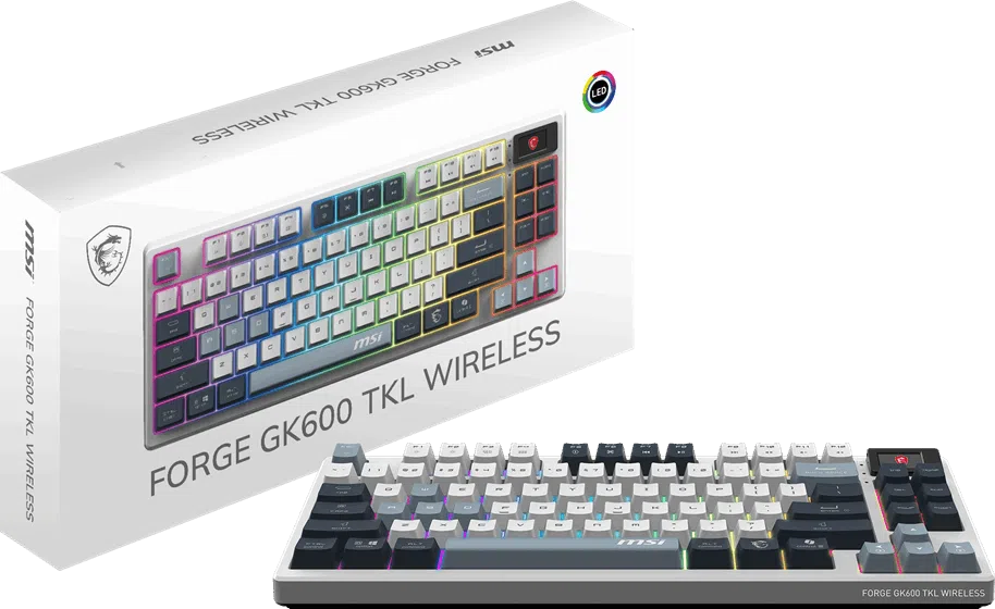 MSI GG FORGE GK600 TKL W SKY TR