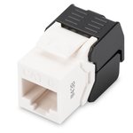 Digitus Cat6 Keystone Jack Siyah-Beyaz