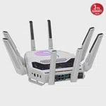 ASUS ROG Rapture GT-BE19000AI Wi-Fi 7 Gaming Router Beyaz
